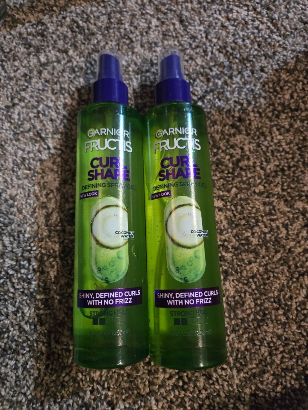 New Lot of 2 Garnier Curl Shape Defining Spray Gel 8.5 fl.oz.